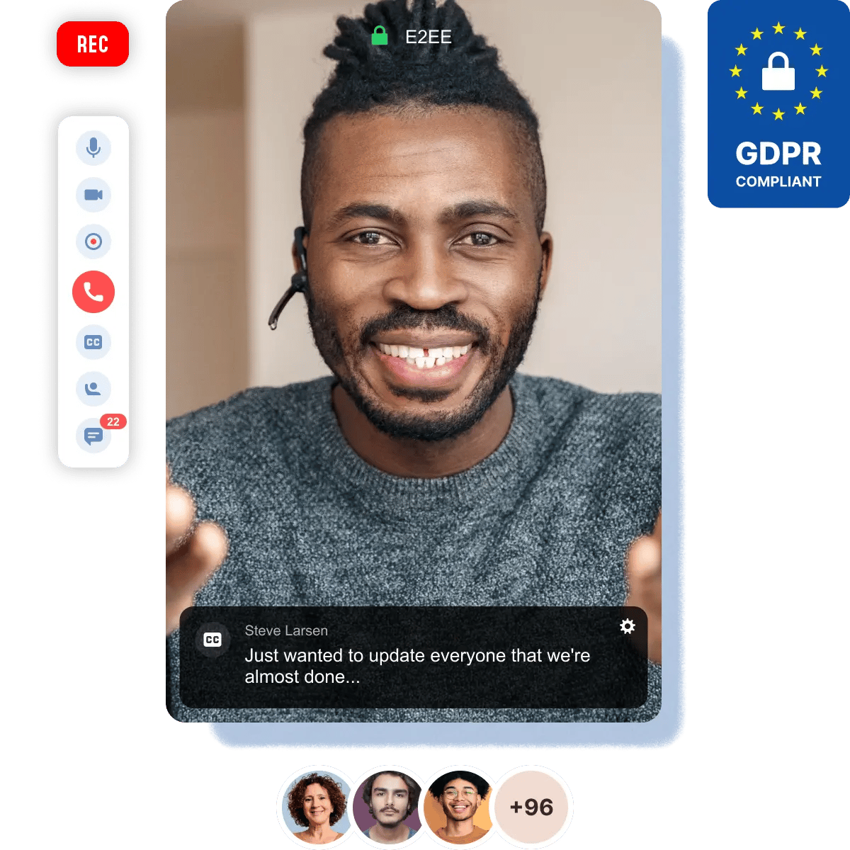 Digital Samba [content00inject] - embed video conferencing into website or app - video call API and SDK